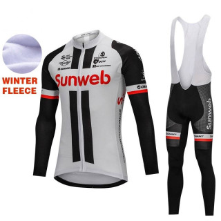 Ropa de ciclismo térmica Sunweb con tirantes para estar cómodo en tus pedaleadas