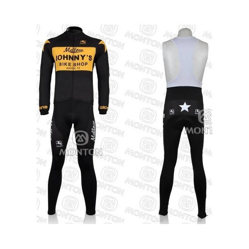 Ropa de ciclismo térmica Johnny's con tirantes para estar cómodo en tus rutas