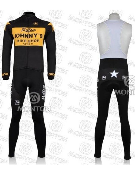 Ropa de ciclismo térmica Johnny's con tirantes para estar cómodo en tus rutas