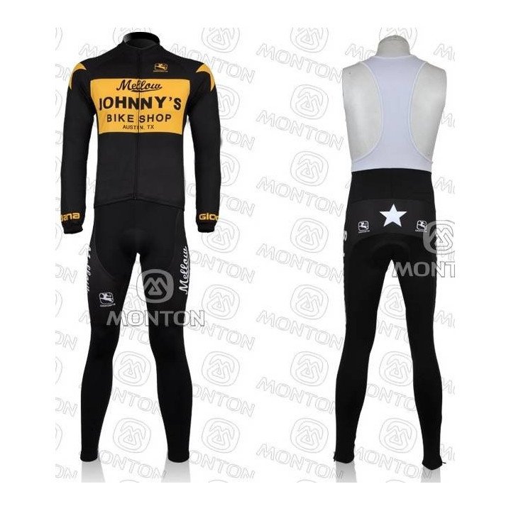 Ropa de ciclismo térmica Johnny's con tirantes para estar cómodo en tus rutas