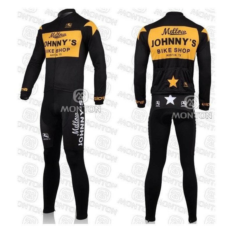 Ropa de ciclismo térmica Johnny's con tirantes para estar cómodo en tus rutas