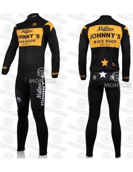 Ropa de ciclismo térmica Johnny's con tirantes para estar cómodo en tus rutas