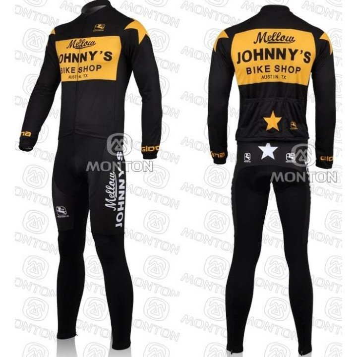 Ropa de ciclismo térmica Johnny's con tirantes para estar cómodo en tus rutas