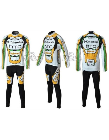 Ropa térmica de ciclismo HTC con tirantes para estar cómodo en tus pedaleos