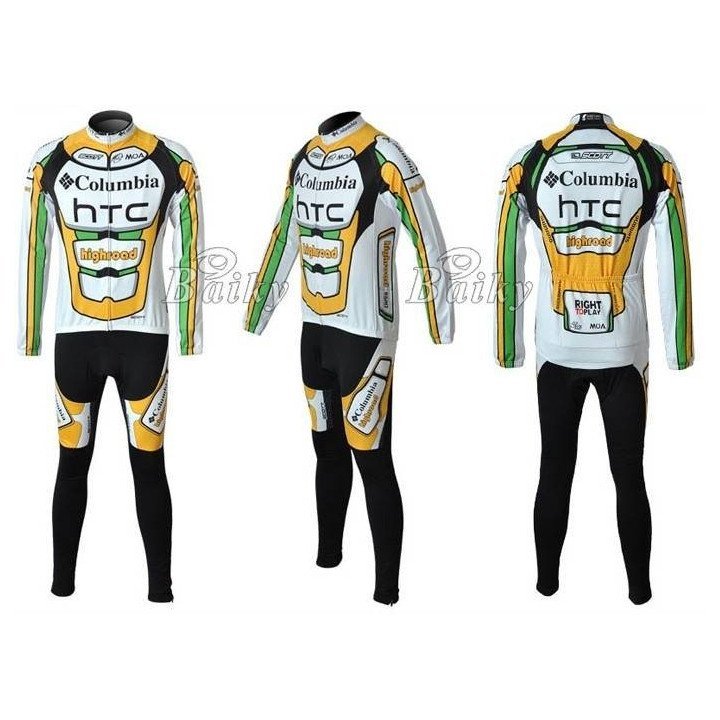 Ropa térmica de ciclismo HTC con tirantes para estar cómodo en tus pedaleos