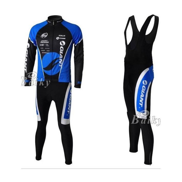 Ropa térmica de ciclismo Giant con tirantes para estar cómodo en tus rutas