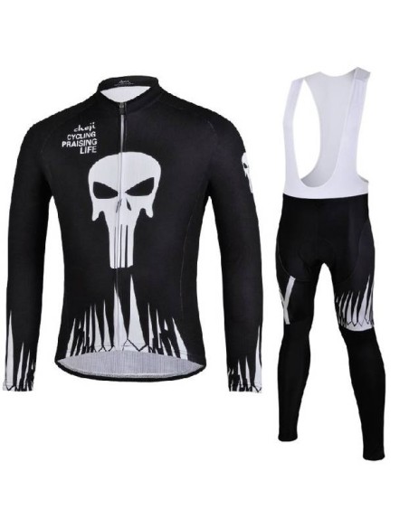Ropa térmica de ciclismo Ghost con tirantes, comodidad y estilo para tus paseos