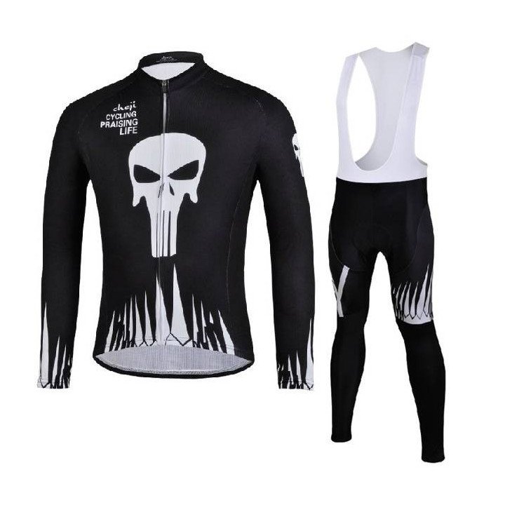 Ropa térmica de ciclismo Ghost con tirantes, comodidad y estilo para tus paseos