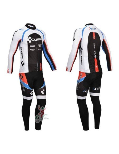 Ropa de ciclismo térmica Cube con tirantes ideal para tus rutas