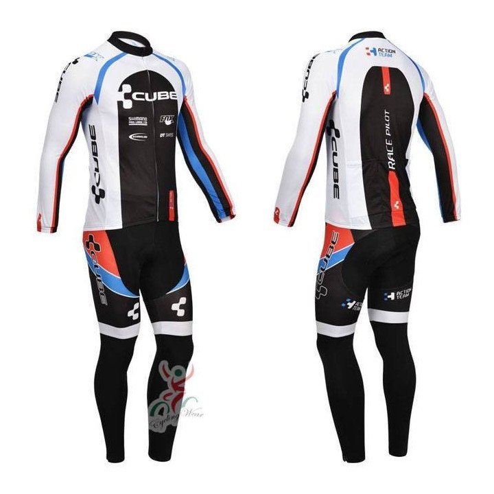 Ropa de ciclismo térmica Cube con tirantes ideal para tus rutas