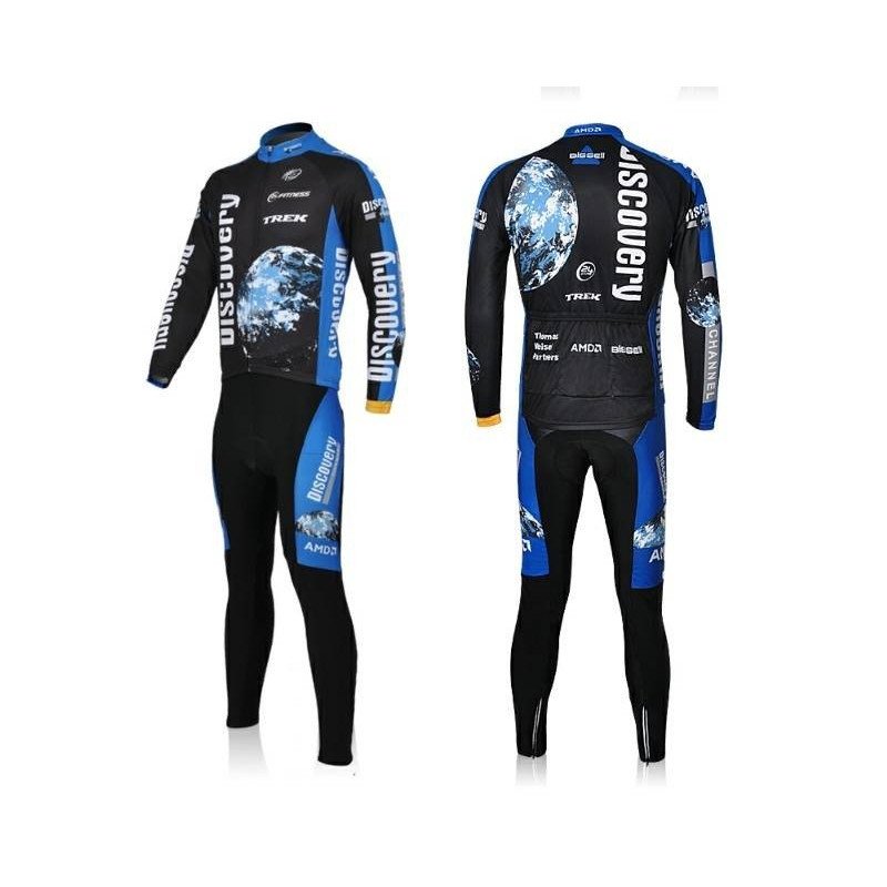 Ropa de ciclismo térmica con tirantes para que pedalees cómodo