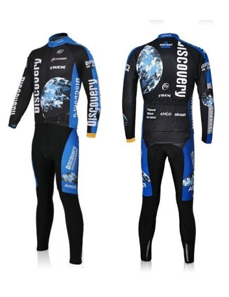 Ropa de ciclismo térmica con tirantes para que pedalees cómodo