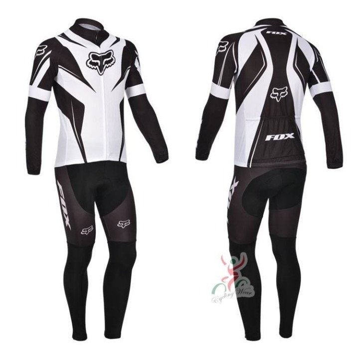 Ropa térmica de ciclismo Fox con tirantes, cómoda y fresca