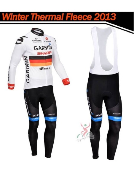 Ropa térmica de ciclismo Garmin con tirantes para estar cómodo en tus pedaleos