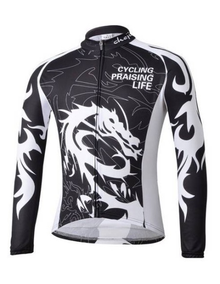 Ropa térmica de ciclismo Dragon con tirantes para sentirse cómodo en cada pedaleada