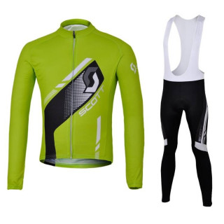 Ropa de ciclismo térmica Scott con tirantes a buen precio