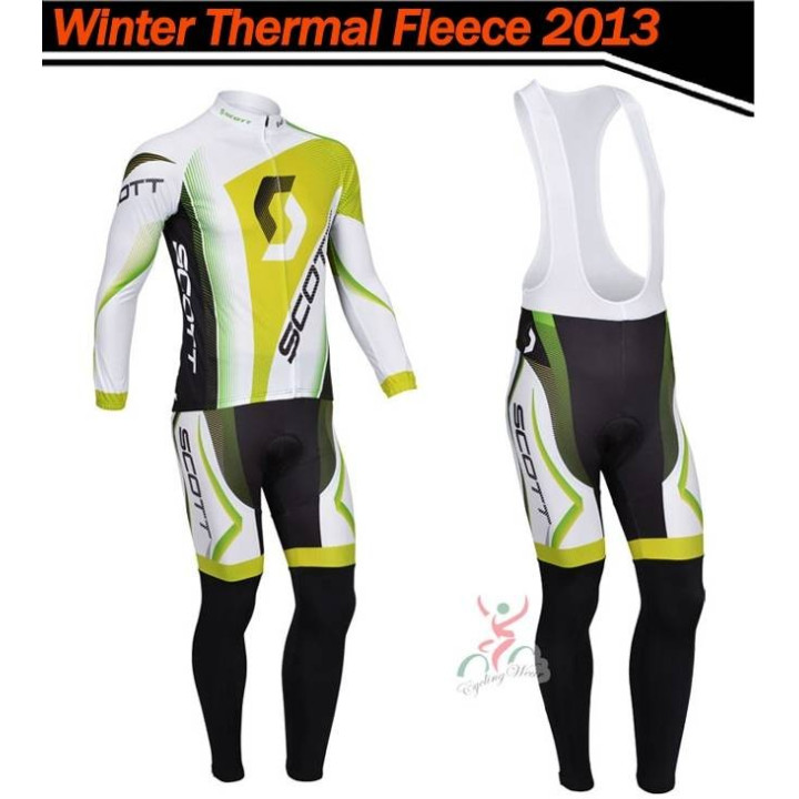 Ropa térmica de ciclismo Scott con tirantes a buen precio