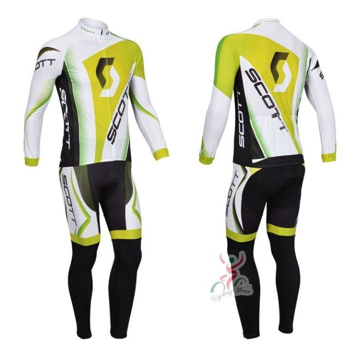 Ropa térmica de ciclismo Scott con tirantes a buen precio