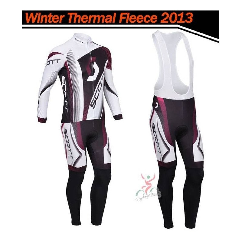 Ropa de ciclismo térmica Scott con tirantes en tallas grandes