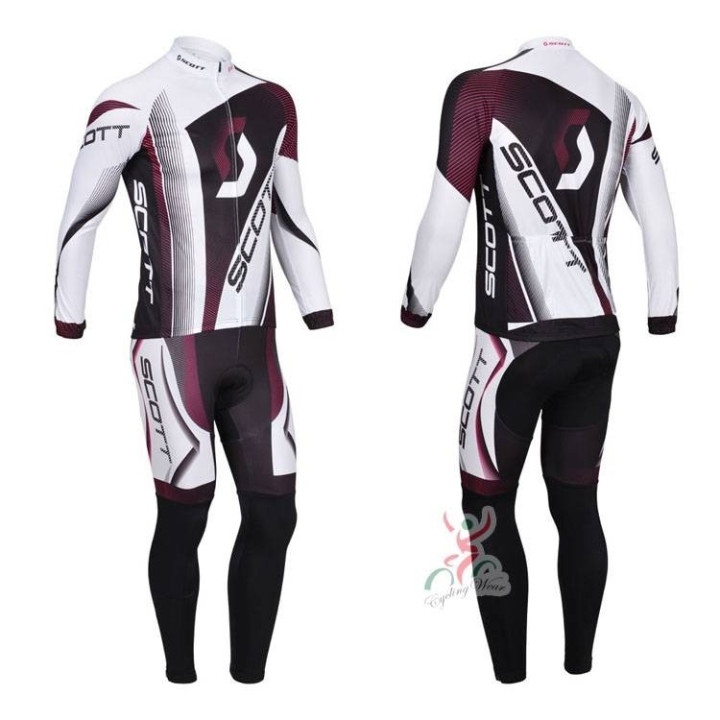 Ropa de ciclismo térmica Scott con tirantes en tallas grandes