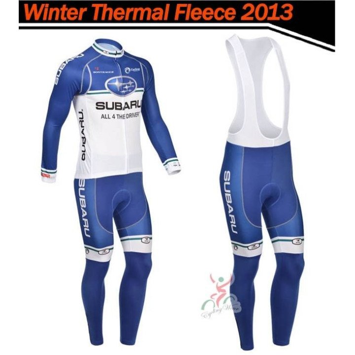 Ropa térmica de ciclismo Subaru con tirantes, comodidad y estilo para tus rutas