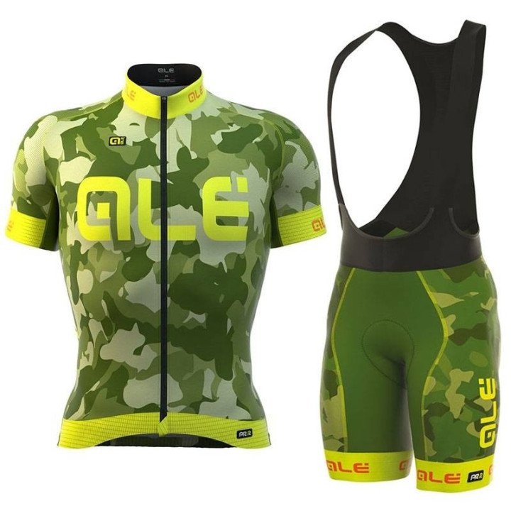 Conjunto de Ciclismo Corto ALE GRAPHICS PRR CAMO a Buen Precio