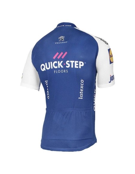 Equipación de ciclismo corta con tirantes Quick Step a buen precio
