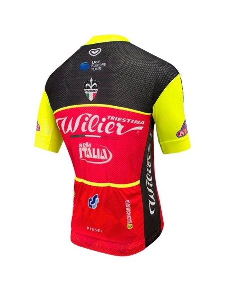 Equipación corta con tirantes WILIER SELLE ITALIA para ciclistas 2023