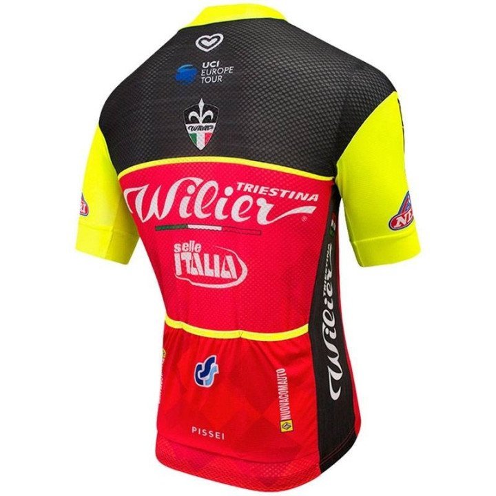 Equipación corta con tirantes WILIER SELLE ITALIA para ciclistas 2023