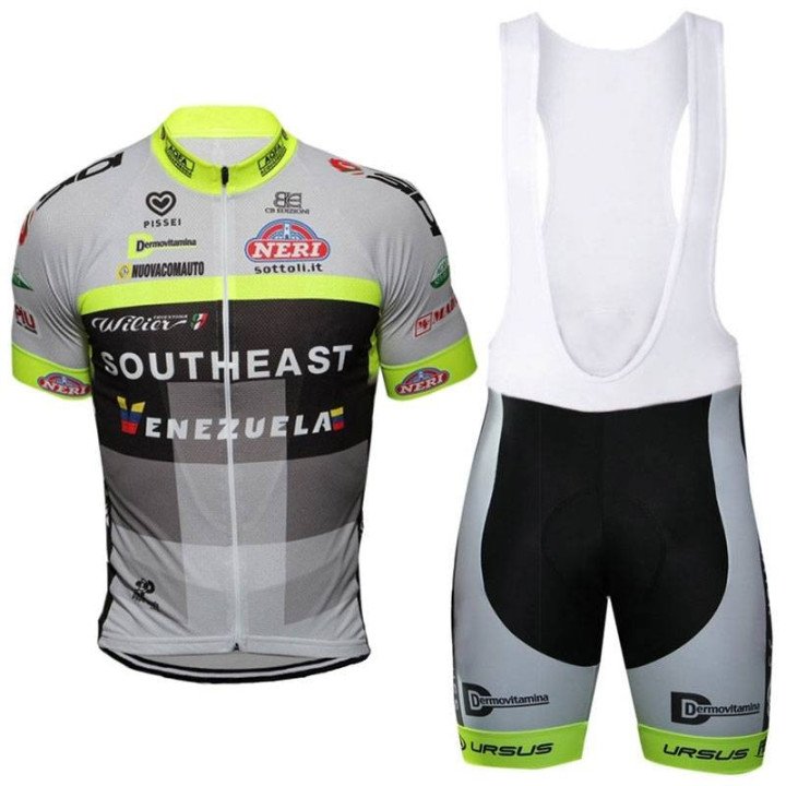 Conjunto corto de ciclismo con tirantes southeast para disfrutar al máximo