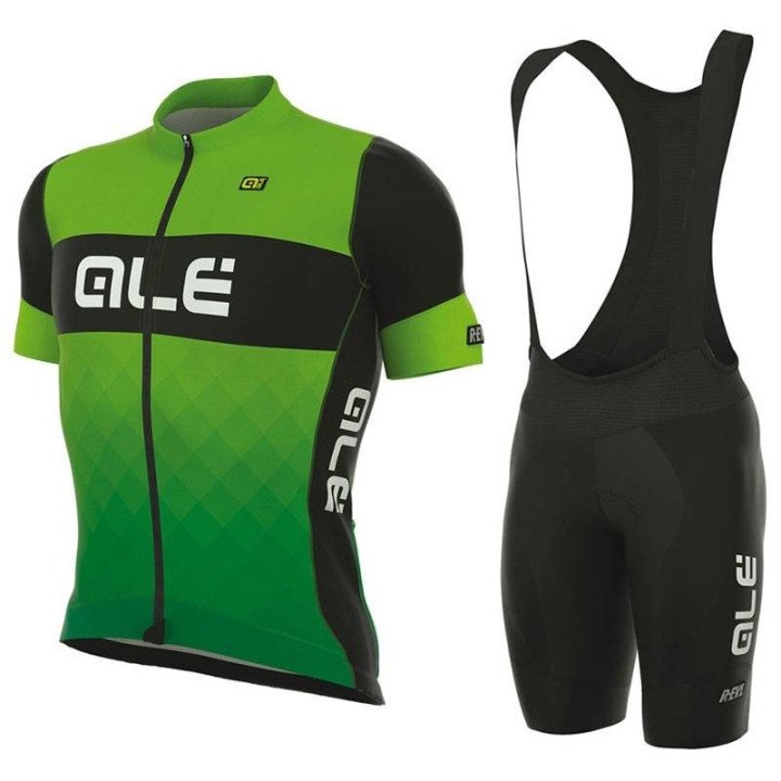 Equipación de ciclismo corta con tirantes ALE R-EV1 RUMBLES a buen precio