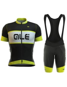 Equipación corta con tirantes ALE R-EV1 MASTER para ciclistas que buscan comodidad