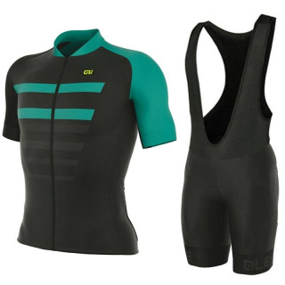 Equipación corta con tirantes ALE PRR 2.0 PIUMA para ciclistas que buscan comodidad