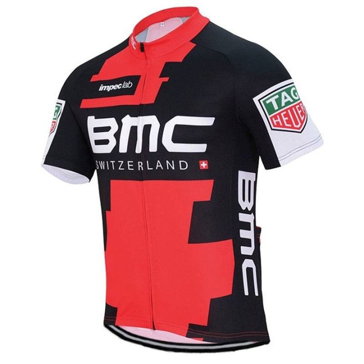 Equipación corta BMC con tirantes para ciclistas a buen precio