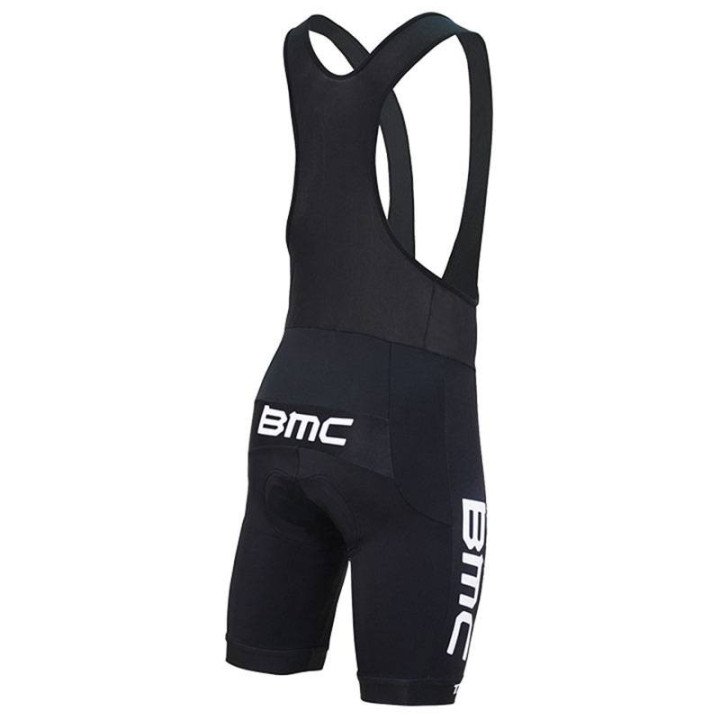 Equipación corta BMC con tirantes para ciclistas a buen precio