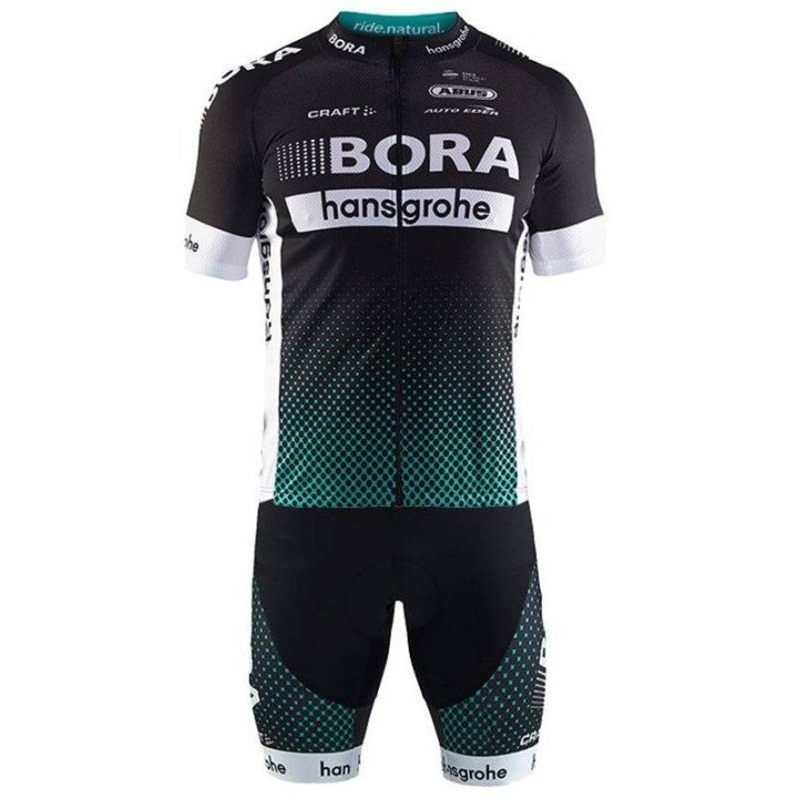 Equipación corta BORA hansgrohe para ciclistas, ¡lúcete en la ruta!