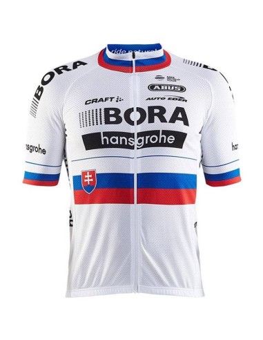 Equipación corta BORA hansgrohe Slovakia champion para ciclistas 2023