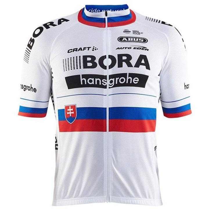 Equipación corta BORA hansgrohe Slovakia champion para ciclistas 2023