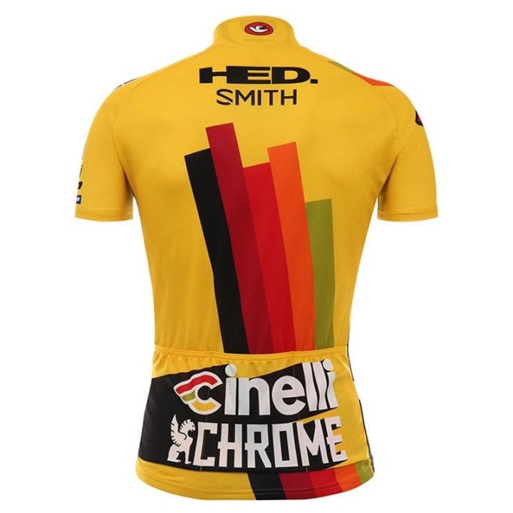 Equipación corta CINELLI CHROME para ciclistas que buscan comodidad y estilo