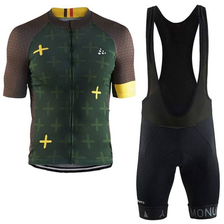 Equipación corta con tirantes CRAFT MONUMENTS para ciclistas a buen precio