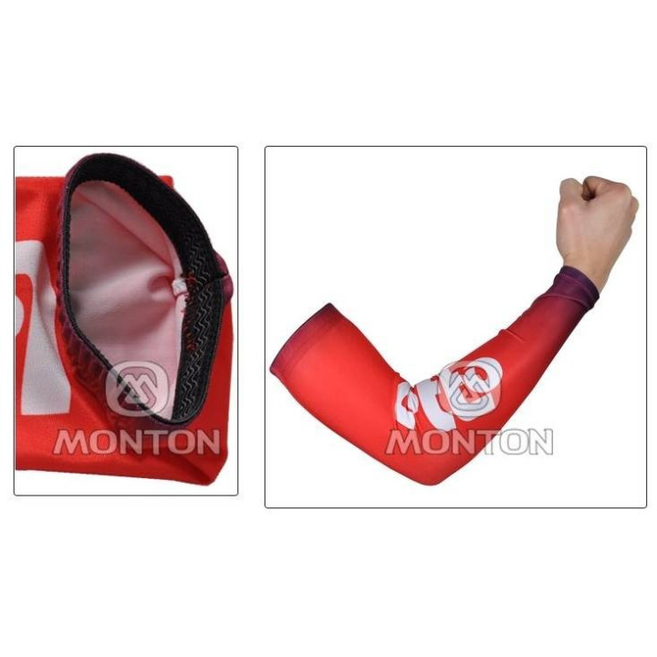 Manguitos de Ciclismo Lotto para protegerte del sol y el sudor