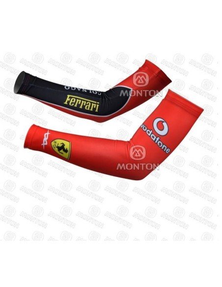 Manguitos de Ciclismo Ferrari para Protegerte del Sol y la Transpiración