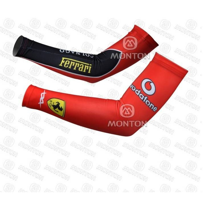 Manguitos de Ciclismo Ferrari para Protegerte del Sol y la Transpiración