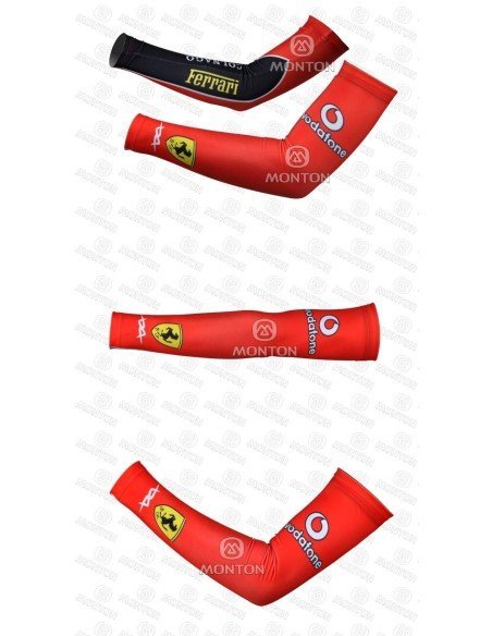 Manguitos de Ciclismo Ferrari para Protegerte del Sol y la Transpiración