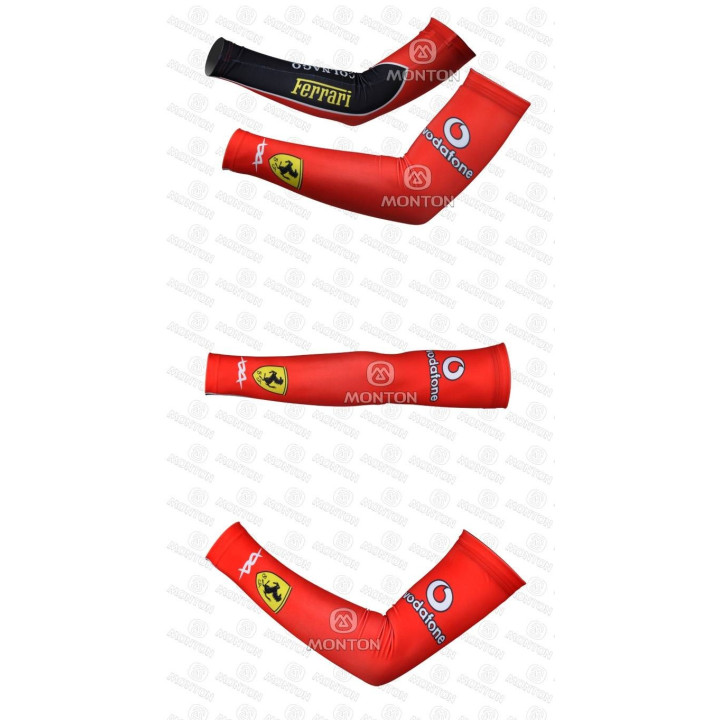 Manguitos de Ciclismo Ferrari para Protegerte del Sol y la Transpiración