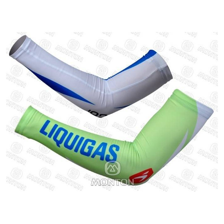 Manguitos de Ciclismo Liquigas para un pedaleo cómodo y protegido