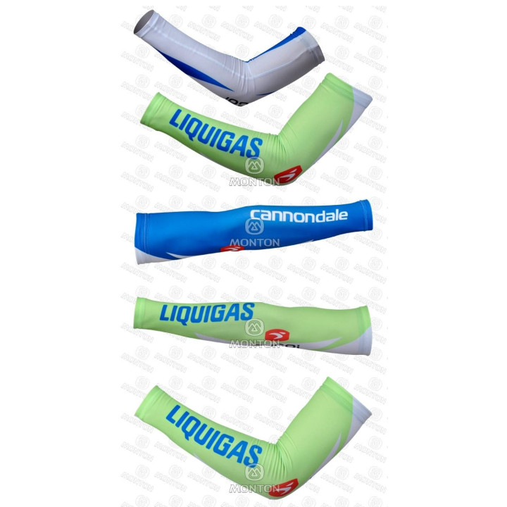 Manguitos de Ciclismo Liquigas para un pedaleo cómodo y protegido