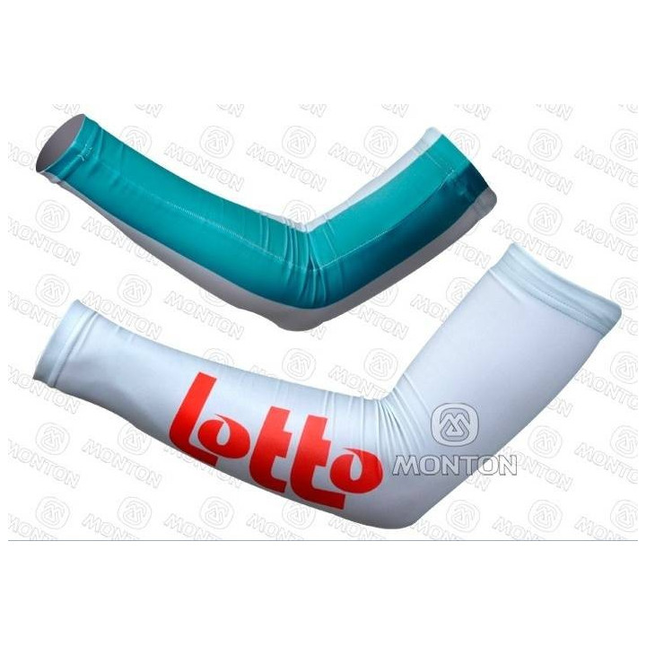 Manguitos de ciclismo Lotto para cuidar tu piel y mantenerte fresco