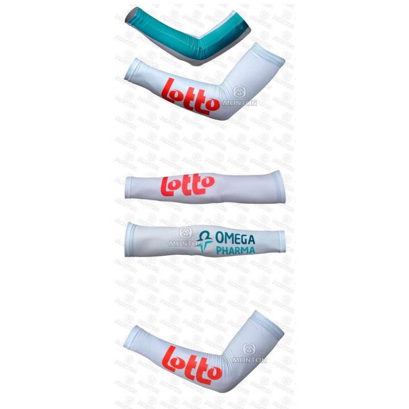 Manguitos de ciclismo Lotto para cuidar tu piel y mantenerte fresco