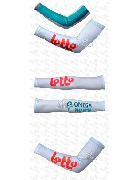 Manguitos de ciclismo Lotto para cuidar tu piel y mantenerte fresco